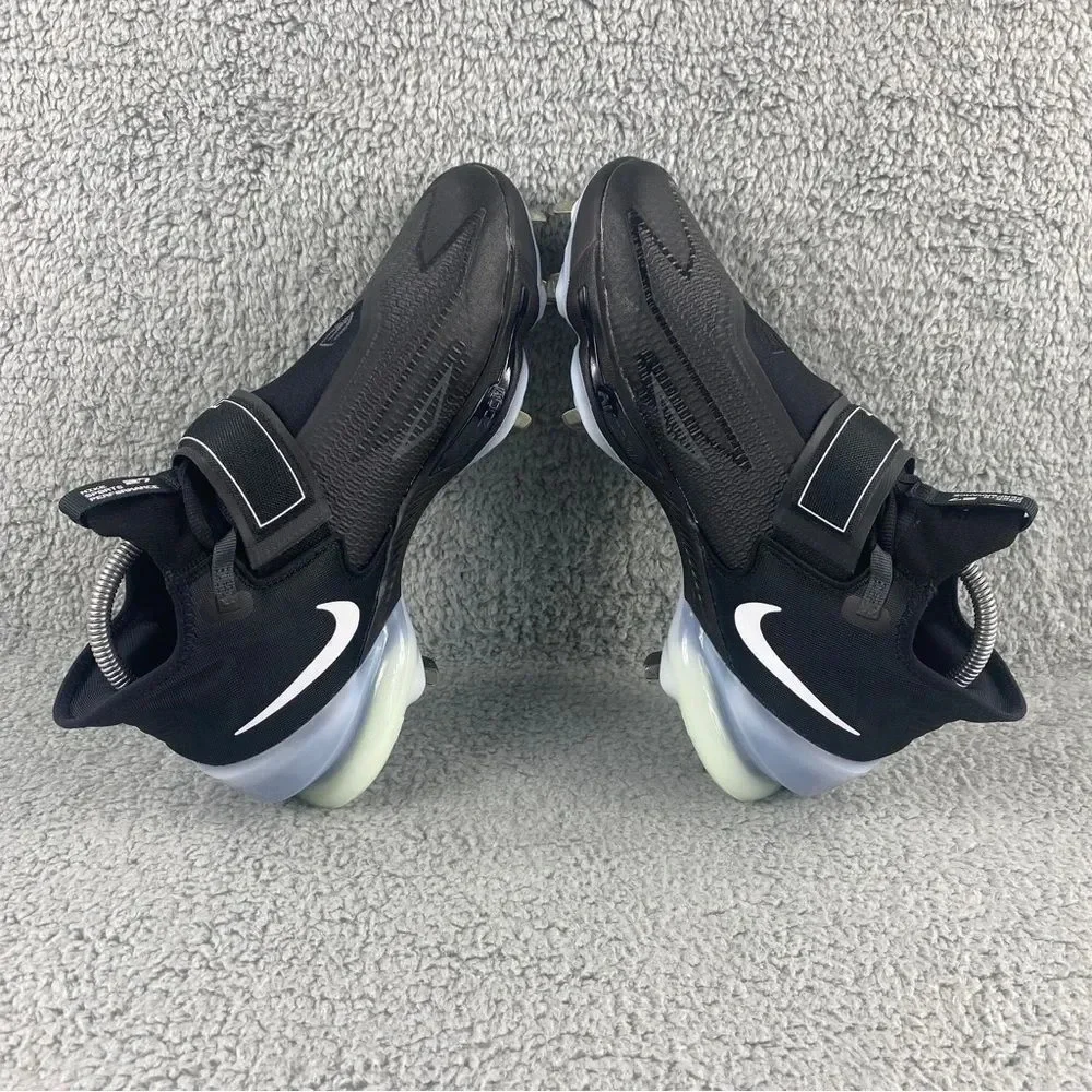 NEW NIKE FORCE Air Zoom Trout 8 Elite Baseball Cleats Mens‎ 9 Shoes Game Black - Picture 7 of 15